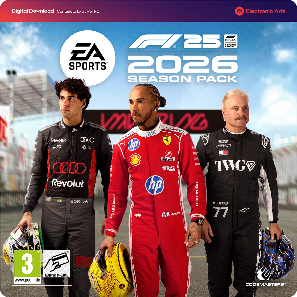 F1 25: 2026 Season Pack PCWin | Codice EA App | Videogiochi | Italiano