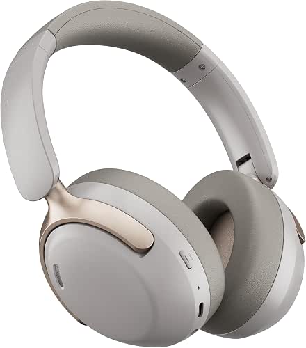 LORELEI QC30 Hybrid Active Noise Cancelling Headphones, 60H Playtime, Built-in