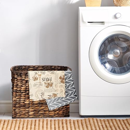 Miniatura 7 de Tatuo Seagrass - Cestas para revistas, alta y estrecha, de mimbre, para piso, baño, hogar, oficina, soporte tejido a mano para libros, periódicos,