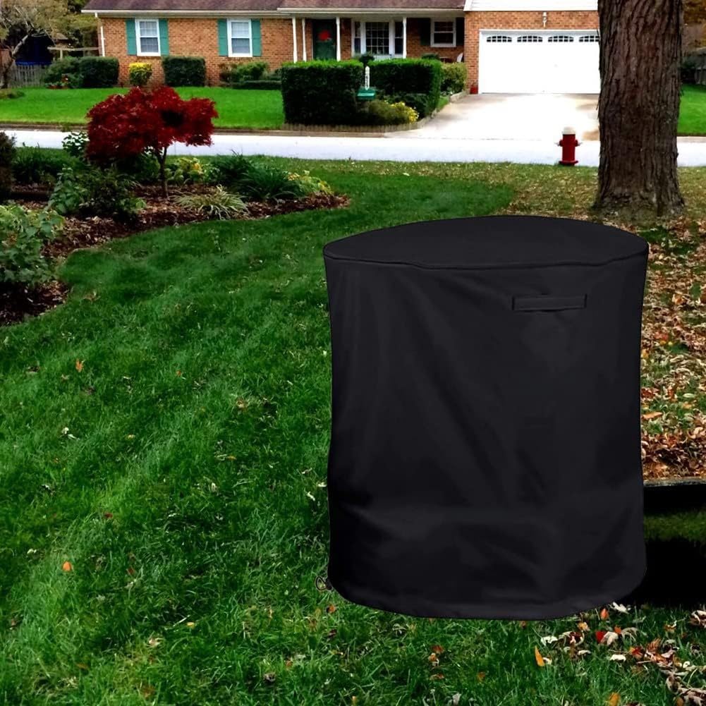 Cubierta para trituradora eléctrica de madera Oxford 210D, impermeable, resistente a los rayos UV, al polvo, para todo tipo de clima, bolsa de almacenamiento al aire libre