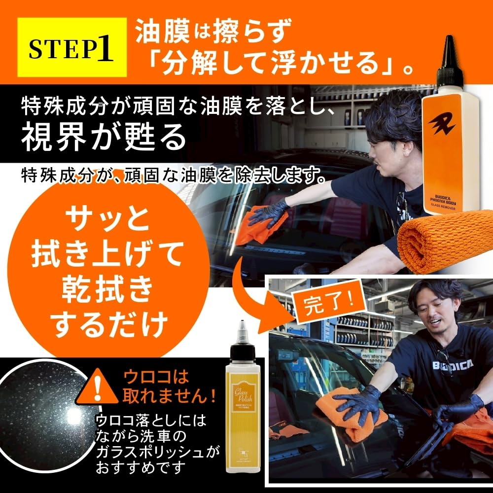Amazon.co.jp: 【ながら洗車】 イージーガラスセット『 洗車なしで3分