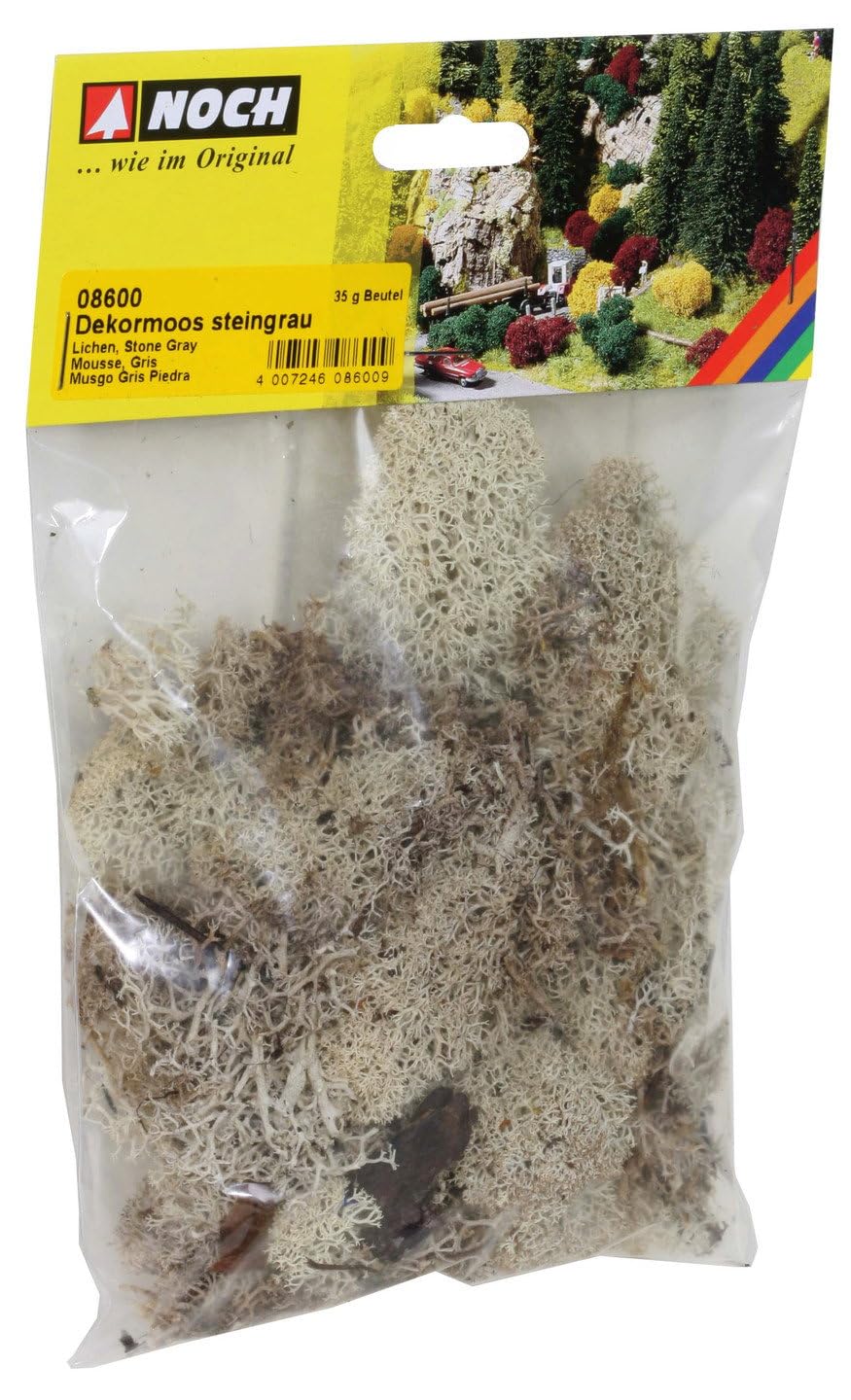 Noch 08600 Lichen Stone Grey Landscape Modelling