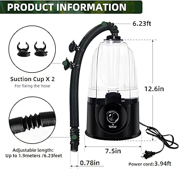 Amazon.com: Coospider 3.8L Reptile Fogger Mister, Quiet Reptile