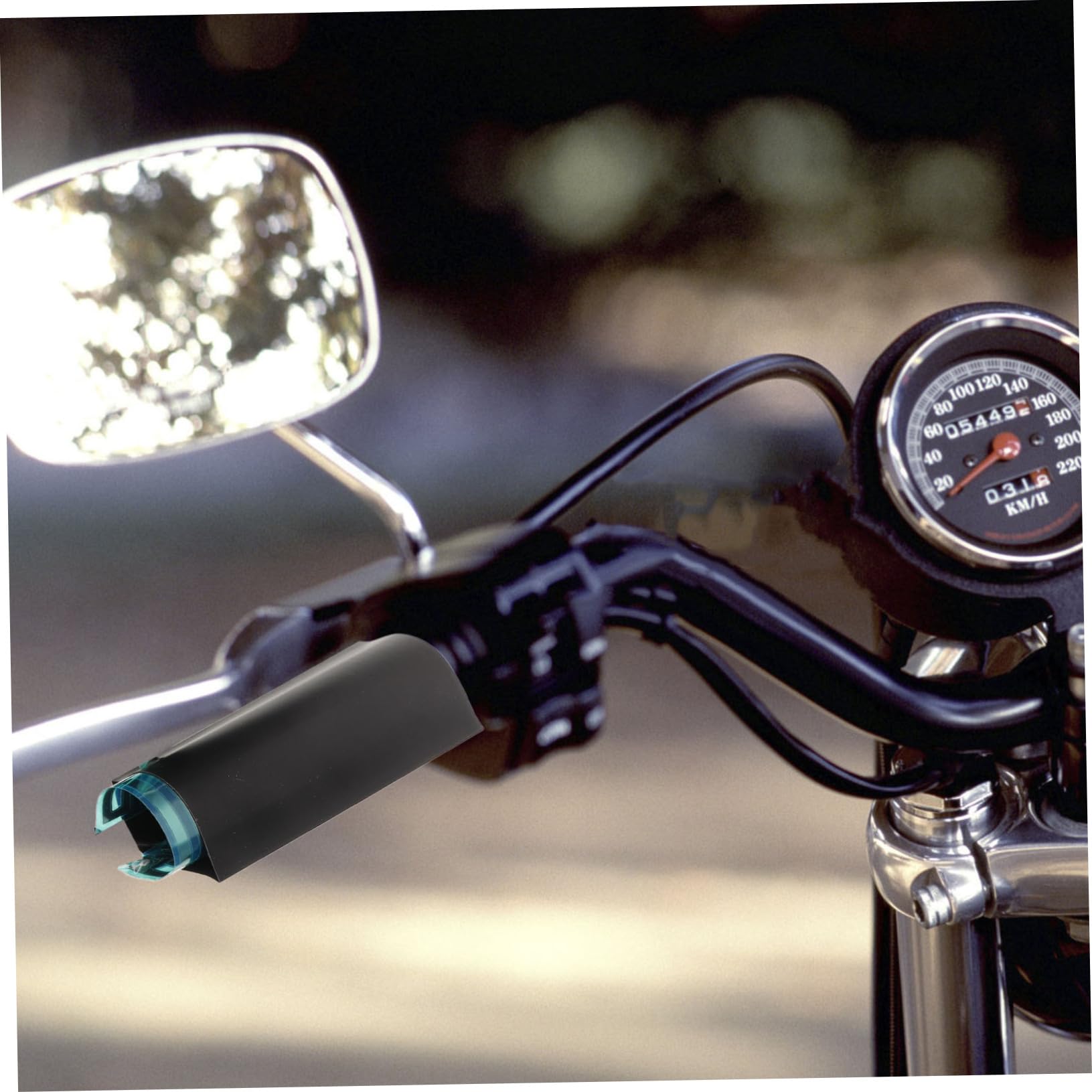 Mobestech 2stücke Heizgriffe Für Motorräder Universelle Elektrische Lenkerheizung Mit DREI Temperatureinstellungen rutschfeste Oberfläche Einfache Installation Ohne Beschädigung