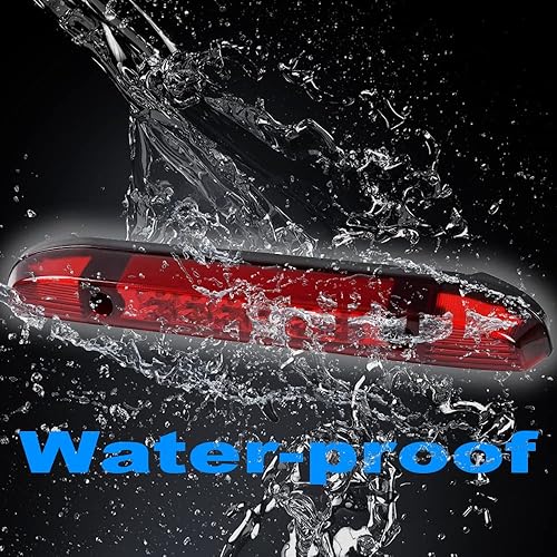 Miniatura 6 de GRAND ORANGE Tercera luz de freno LED 3 compatible con Nissan Frontier 2001, 2002, 2003, 2004, luces de parada de estacionamiento de montaje alto,