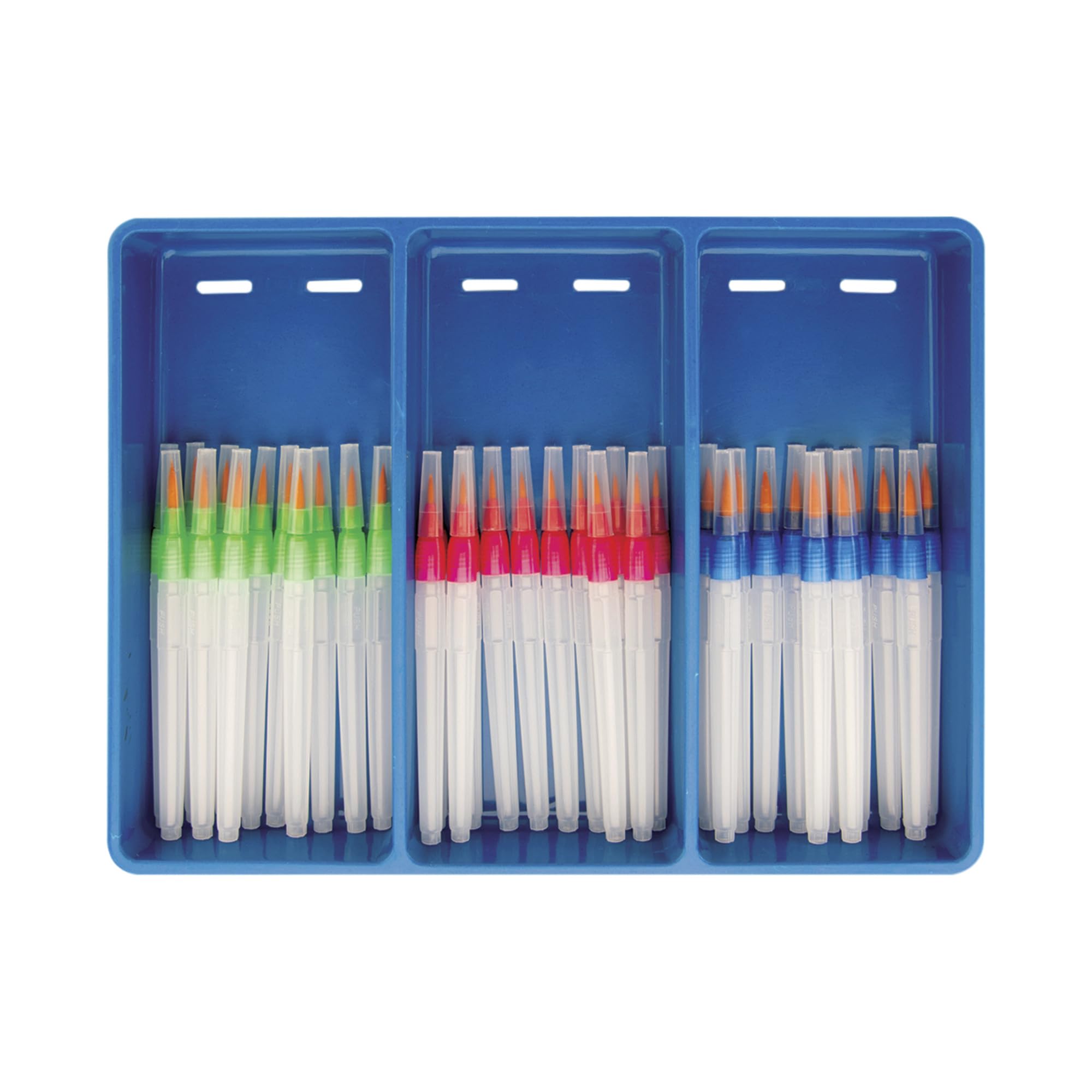 Royal & Langnickel Aqua-Flo Watercolor Brush Assortment, Assorted Sizes, Set of 36