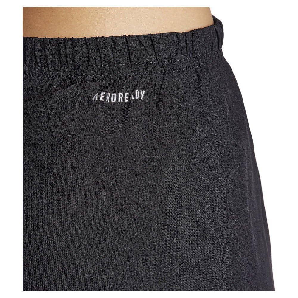 adidas Damskie szorty Run It, L 10 cm czarne, Czarny, L