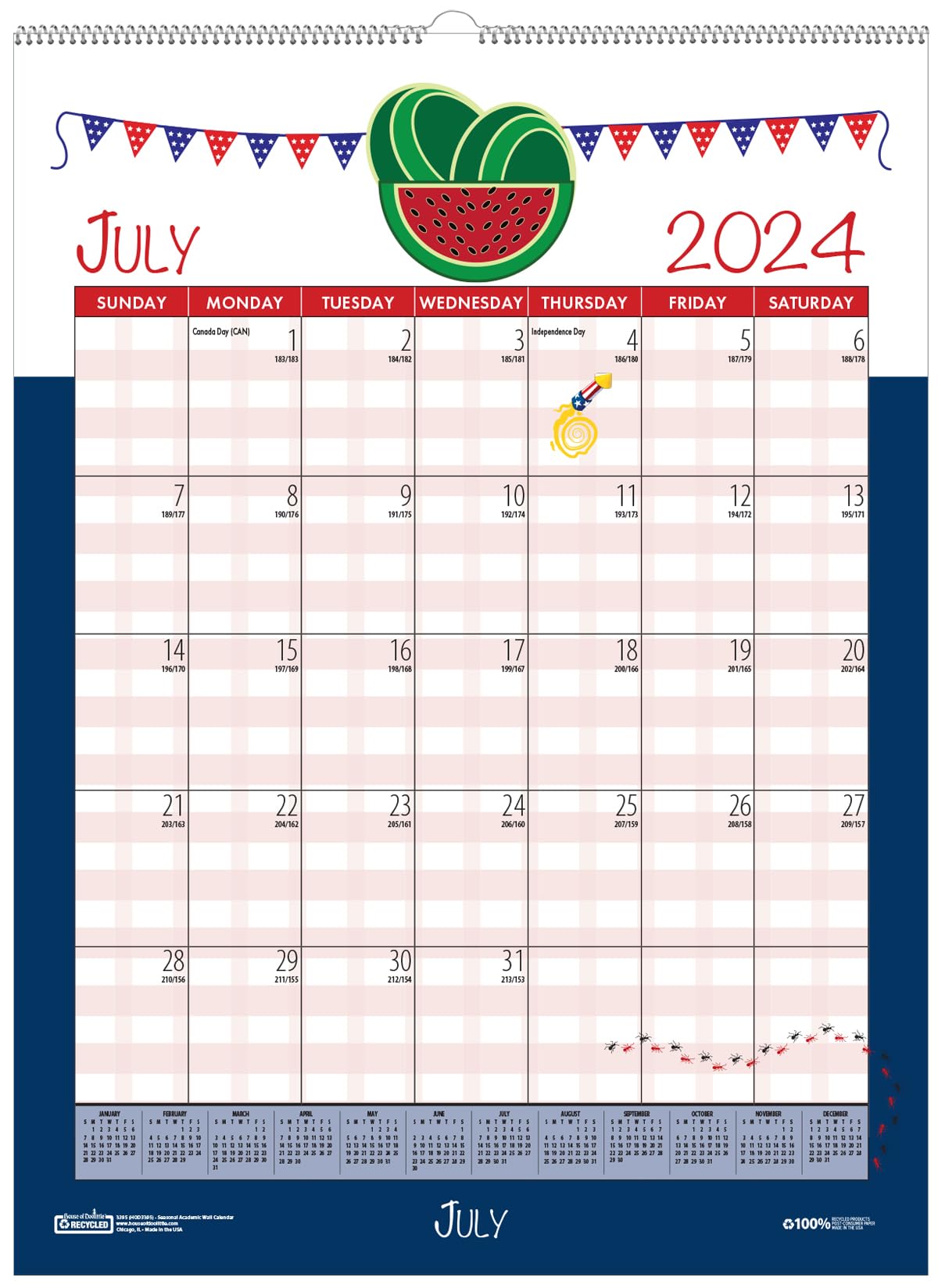 amazon-com-2024-2025-house-of-doolittle-seasonal-holiday-depictions-16-5-inch-x-12-inch-academic-monthly-wall-calendar-3395-25-office-products