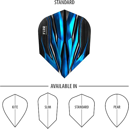 Miniatura 5 de Harrows Fire - Vuelos de dardos extra fuertes  Paquete de 5  15 vuelos de dardos en total