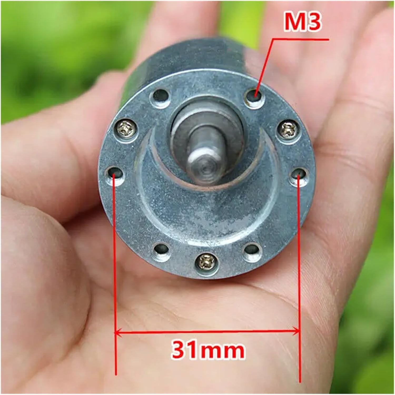 37MM DS-385 ギア電子スターター DC 6V-12V 5RPM-10RPM 低速 大型トルク メタルギアボックス ギア付き