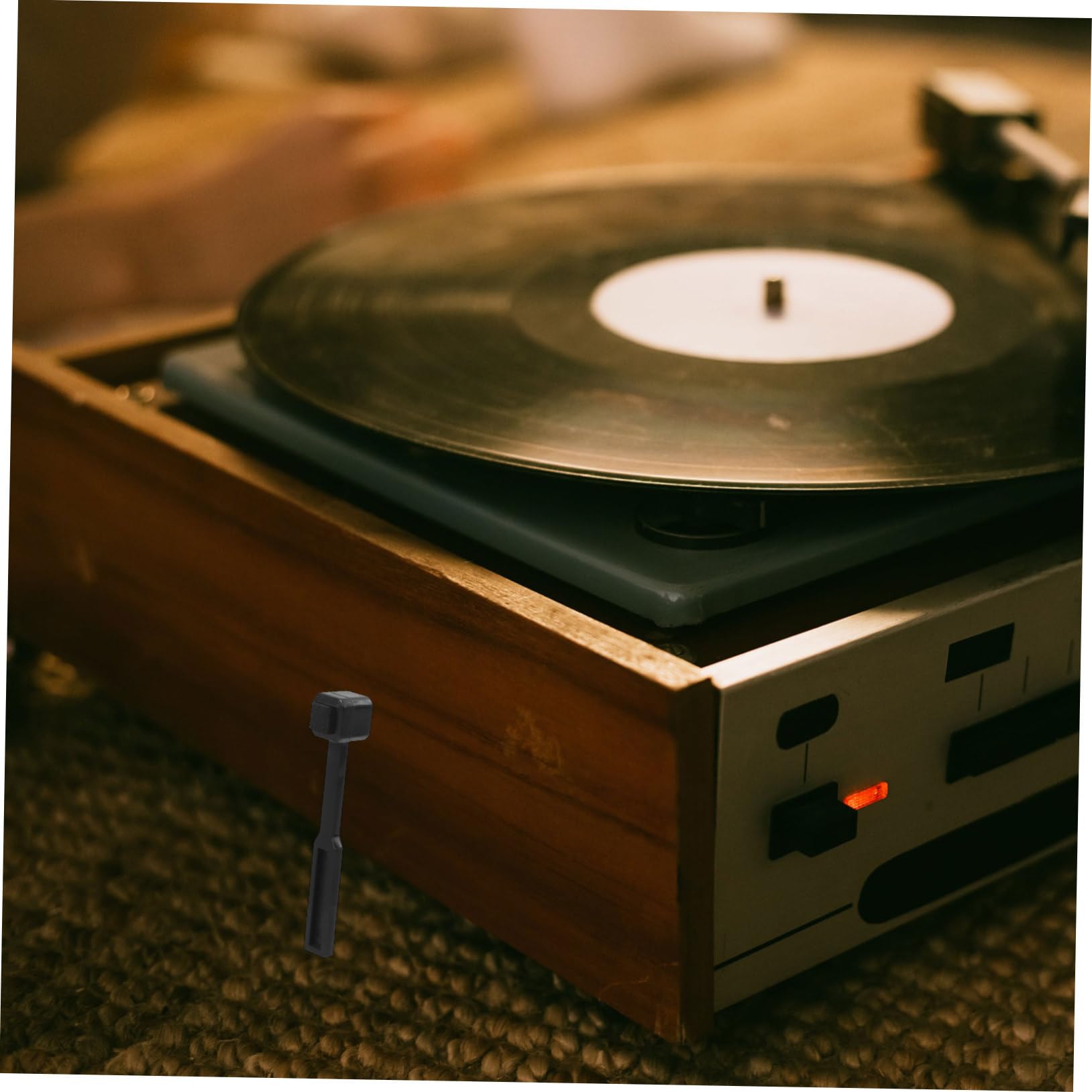 NULYLU Vinyl Record Brush Turntable Stylus Cleaner Stylus Cleaning Tool Anti-static Record Cleaning Brush