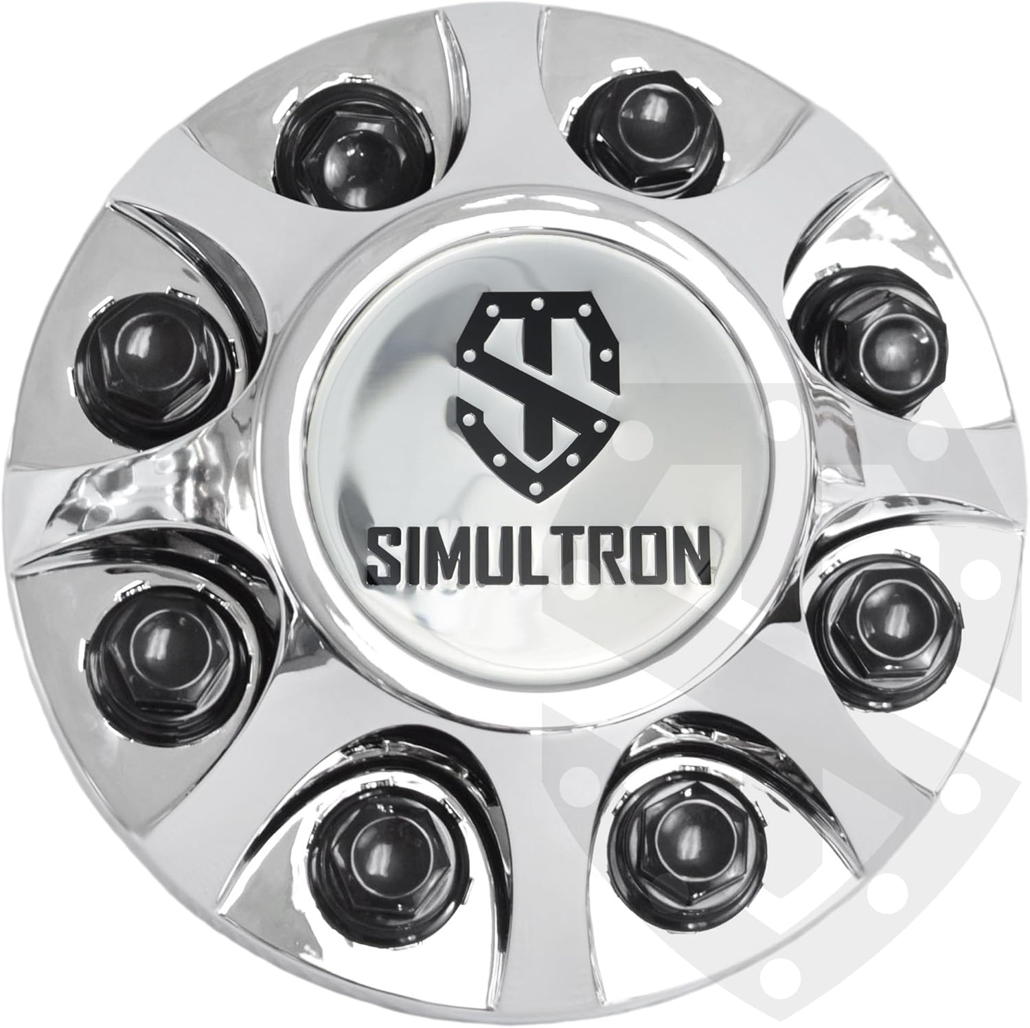 17ABS-G08-FHC Chrome Plated ABS Hubcap(s) for 2008-2010 GMC/Chevrolet 3500HD Dually (1 Front)