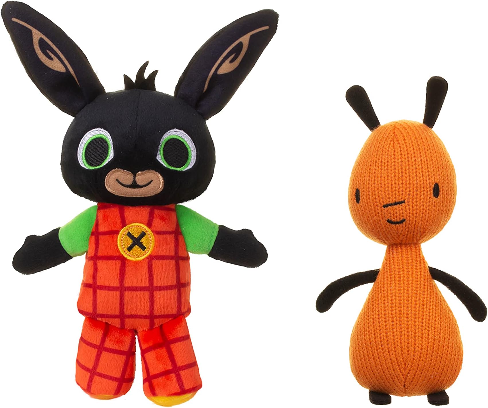 Golden Bear Bing 20cm and Flop 16cm Soft Toy Set, Suitable from Birth (2 Pieces)