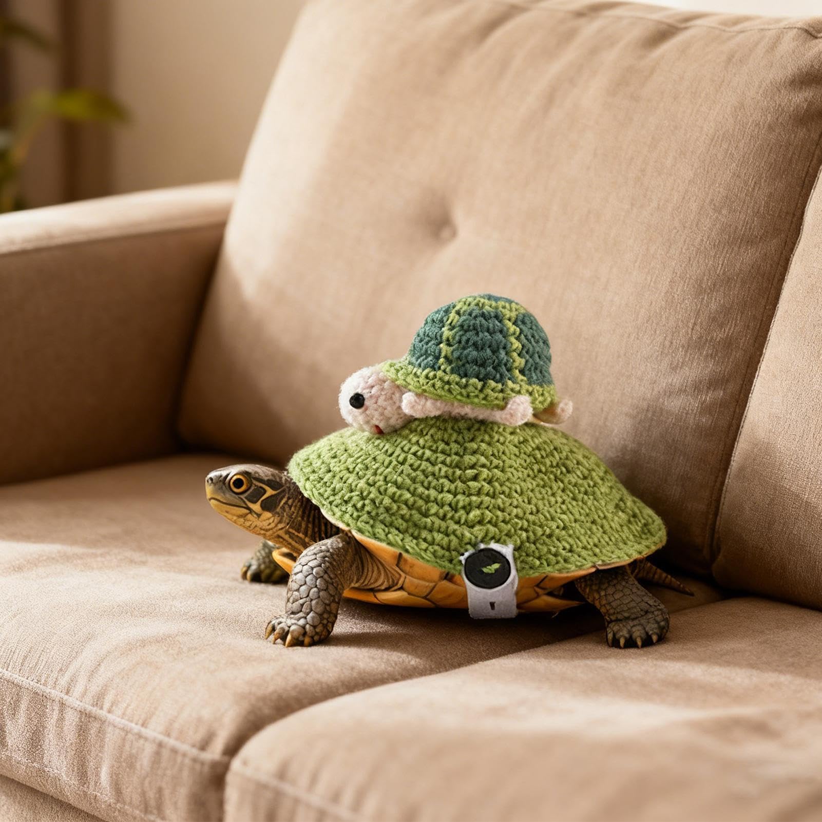 Sweater para Tortugas,Ropa Térmica de Punto - para Tortuga - para Mascotas Pequeñas Halloween Fiesta Disfraz Invierno Frio