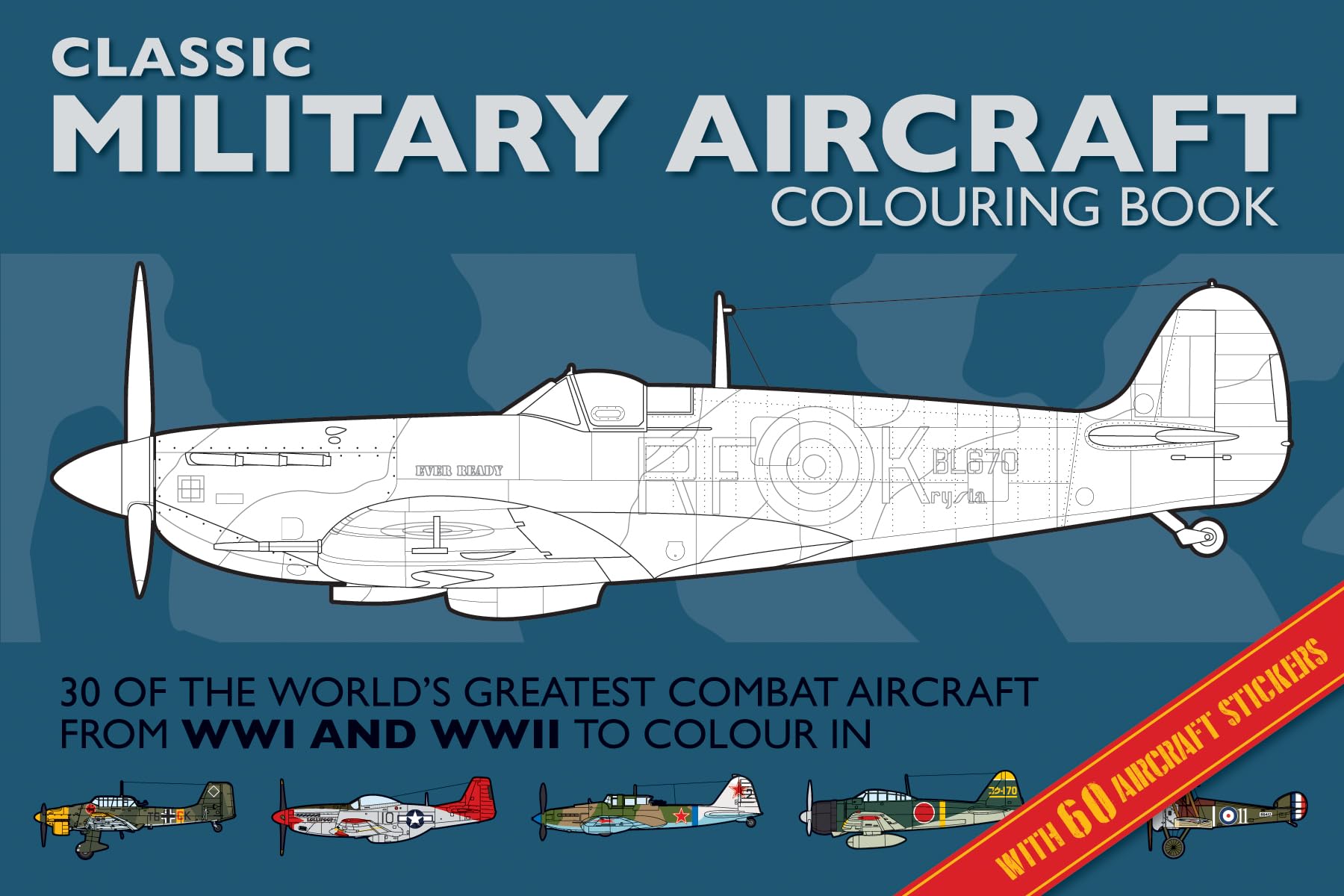 Military Aircraft Colouring Book (Colouring Books) Paperback – 29 Mar. 2017