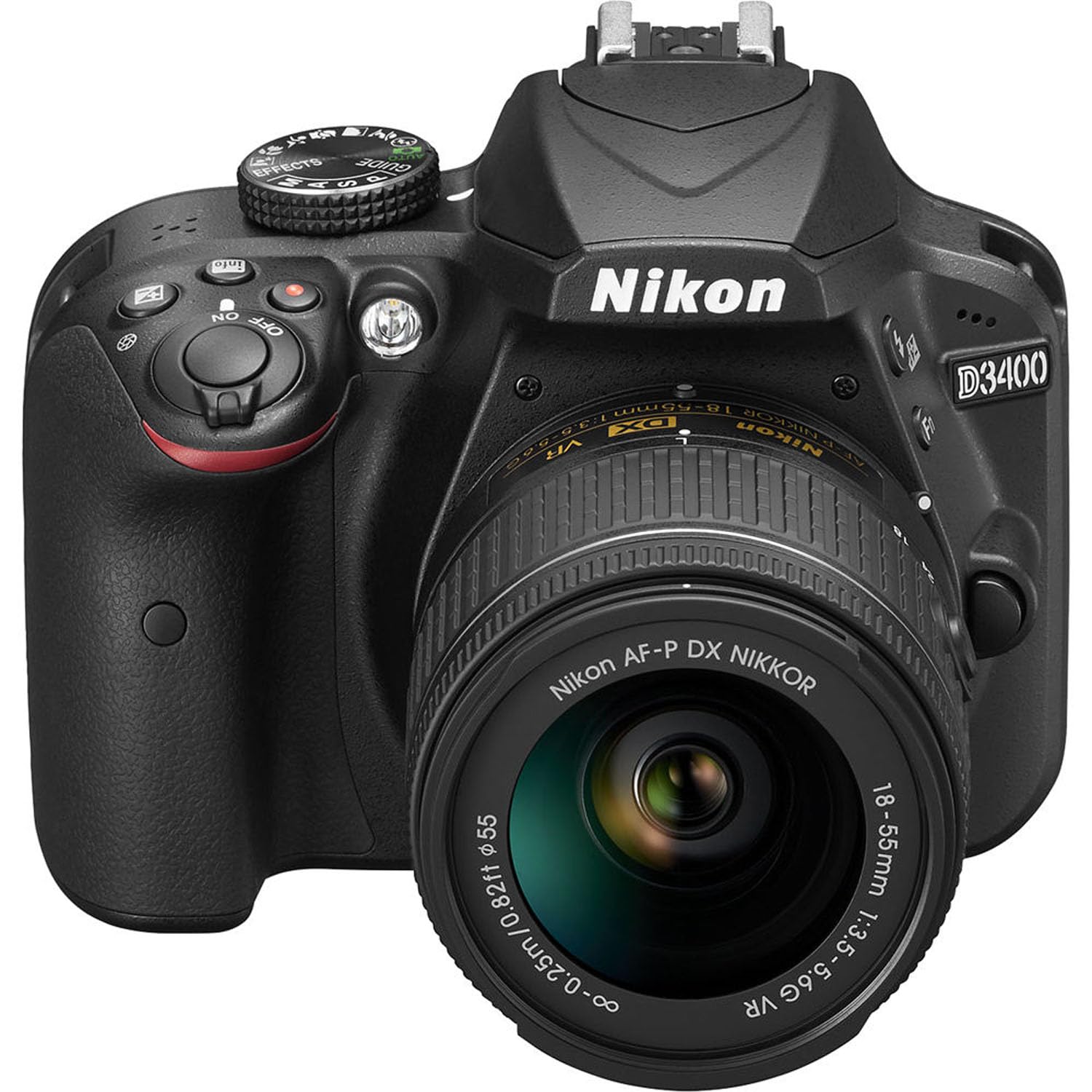 Amazon.com : Nikon D3400 DSLR Camera with AF-P DX NIKKOR 18-55mm f