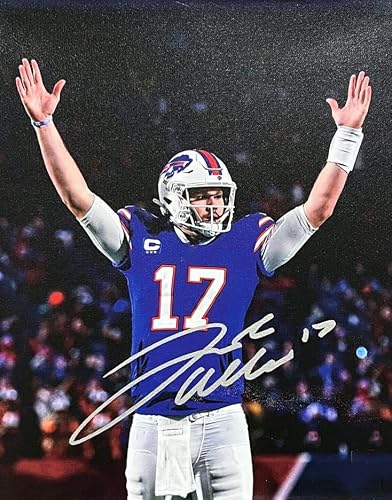 WHZKCYH American Football Sports Billsed Poster For Kids Fun Teen Birthday Christmas Gifts Josh Allen Rugby Star Posters Canvas Wall Art Print Picture For Home Room Decor