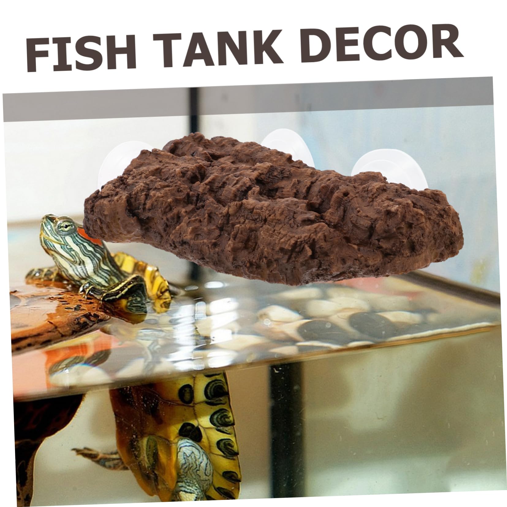 Resina per Tartarughe Piattaforma per Sole Decorazione per Acquario E Terrario Accessorio per Rettili