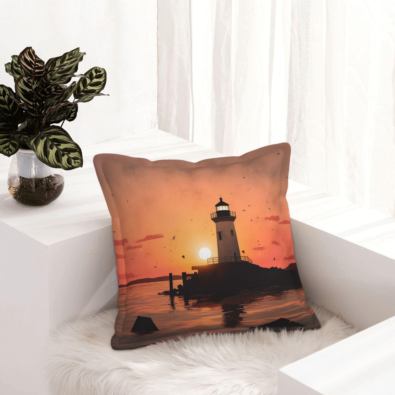 Housses de coussin en similicuir de salon décoratif 50x50cm