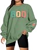 God is Good Sweatshirt Christian Shirts for Women Oversized Jesus Religious Pullover Bible Verse Inspirational Tops