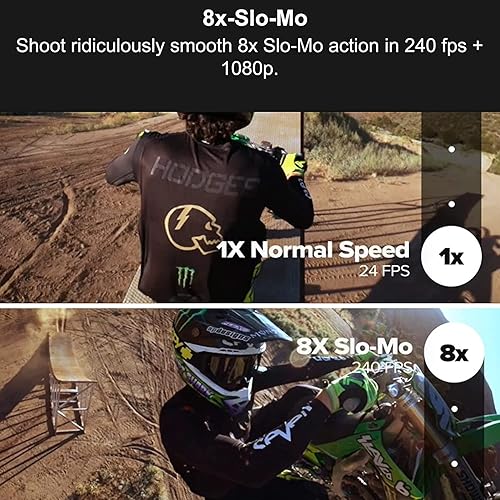 Miniatura 7 de GoPro HERO8 - Paquete de comercio electrónico negro  Cámara de acción digital impermeable con pantalla táctil 4K HD Video 12MP Fotos Estabilización