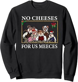 No Cheeses For Us Meeces, Vintage Christmas Sweatshirt