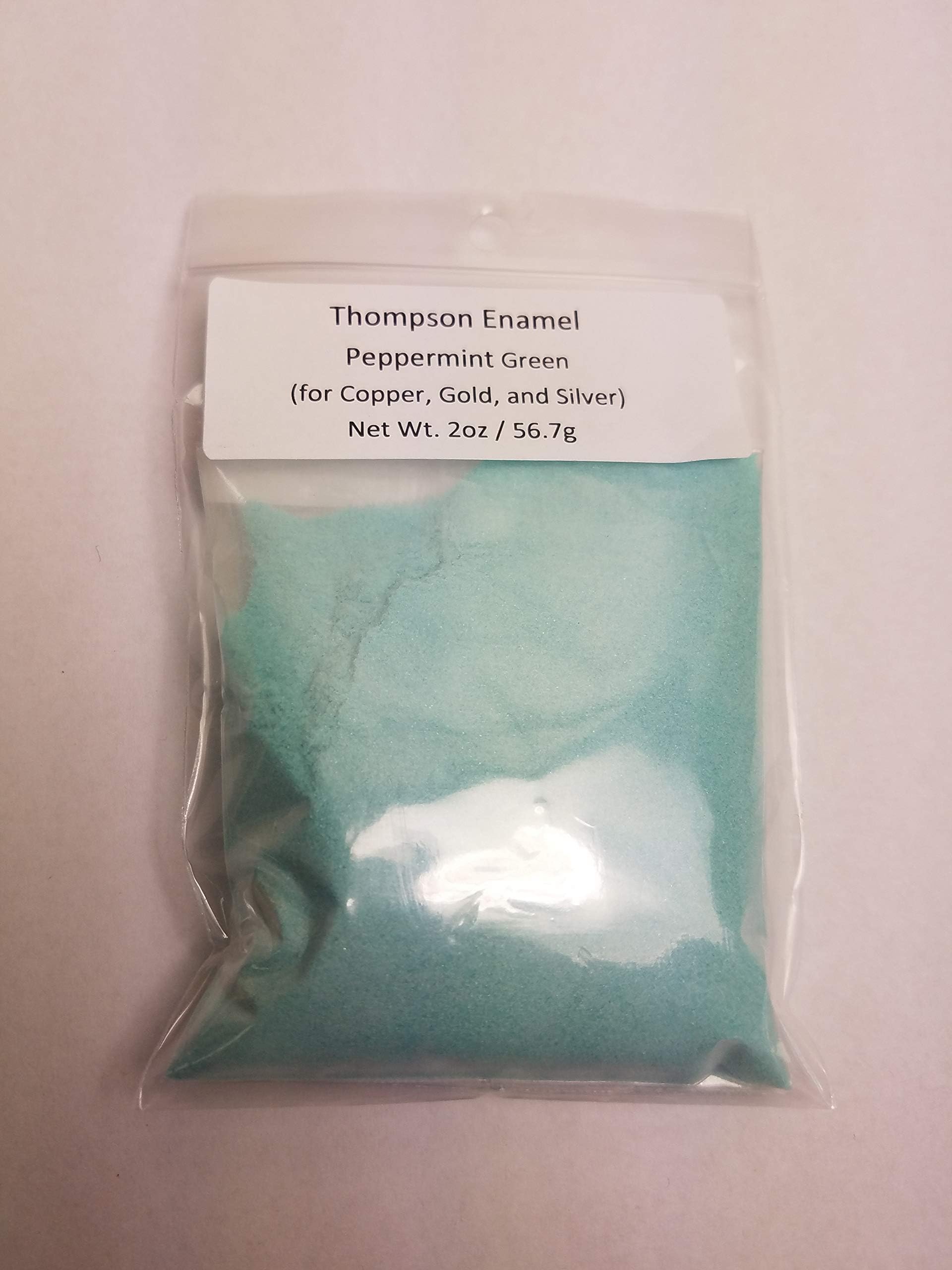 Peppermint Green Enamel for Copper, Gold and Silver - 2oz/56.7g