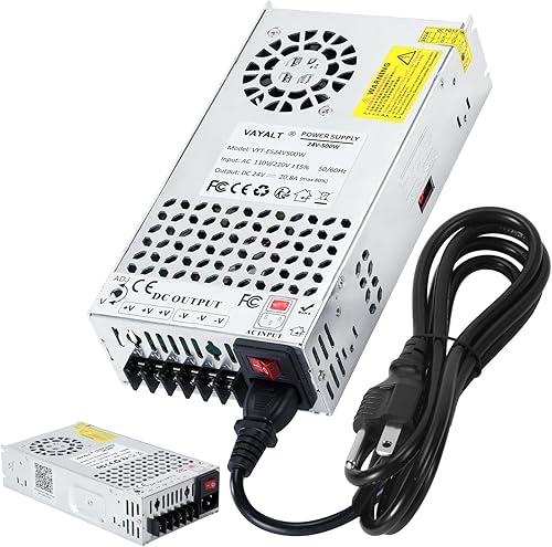 Miniatura 16 de Vayalt DC 12V 83.3A 1000W Fuente de Alimentación Conmutada, Convertidor 110V/220V CA a CC, Conmutación Regulada Universal, Fuente de Alimentación