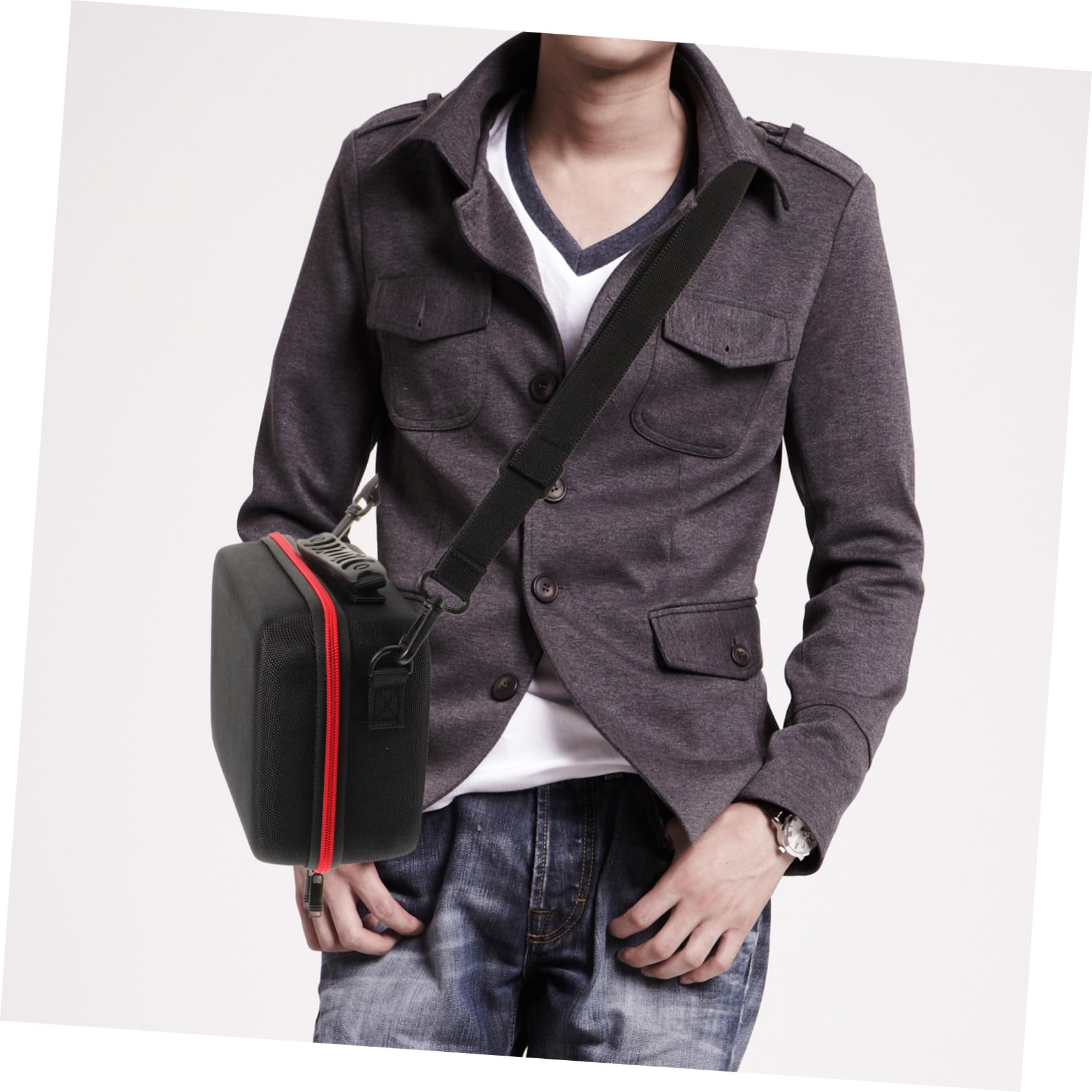 jojofuny Sacchetto Di Immagazzinaggio Digitale Sacchetto Della Macchina Fotografica Borsa Fotografica Esterna Per Lo Zaino Custodia Rigida Con Schiuma Piccola Fotocamera Borse Custodia Per