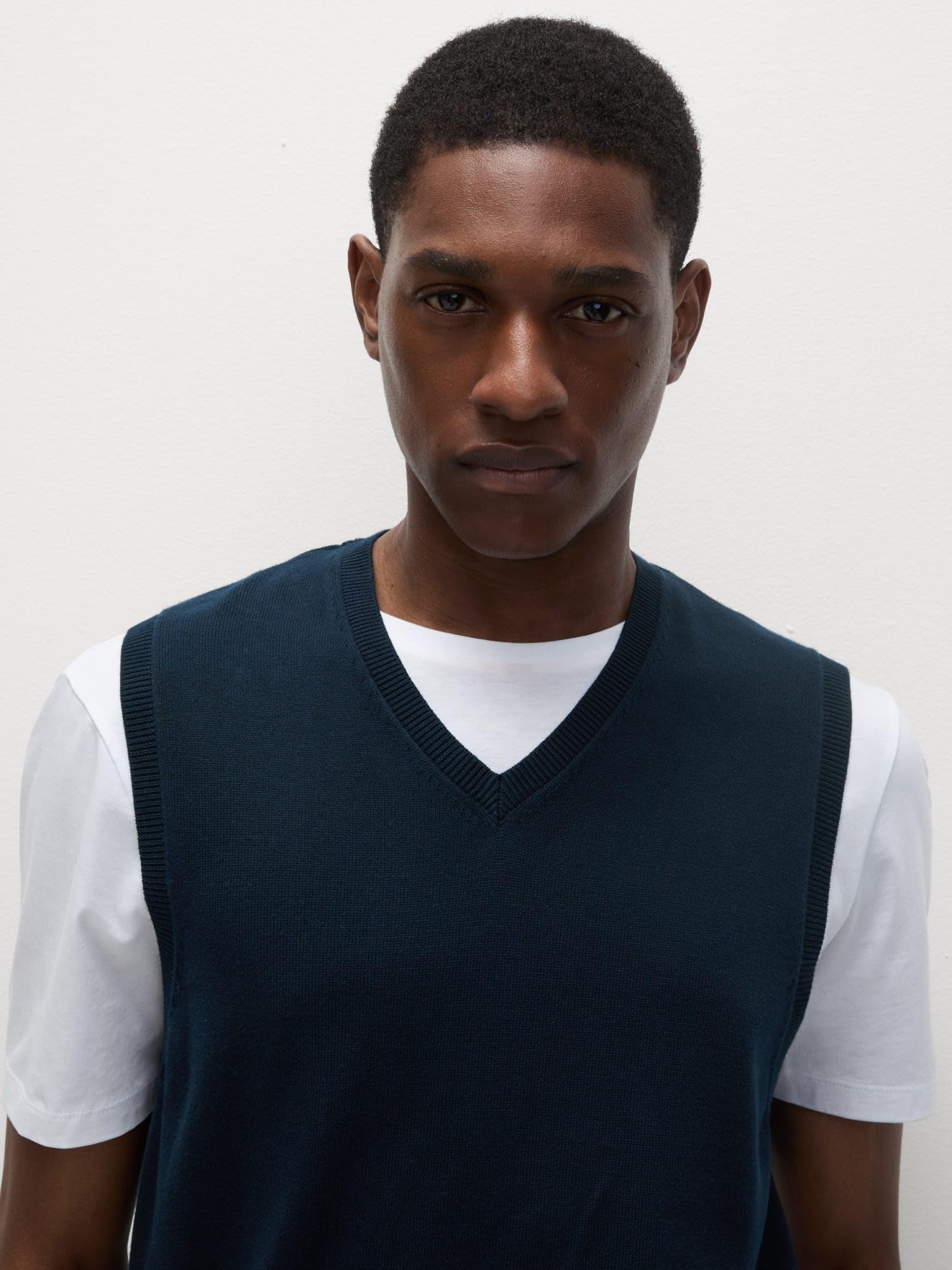 Marks & Spencer Pullover Senza Maniche in Puro Cotone