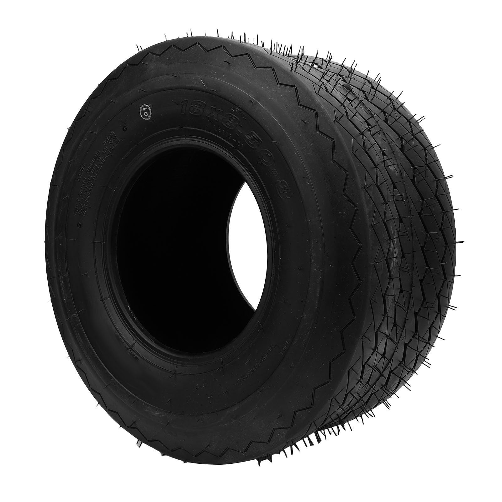 18x8.50 8 18x8.5 8 Reifen 4 Laute Schlauchlose Reifen Zum Fahren von Mähern Gartentraktor -Rasenreifen Golfwagen