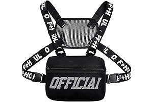 Chest Pack Utility Chest Bag for Men Running Backpack Vest Lightweight Chest...