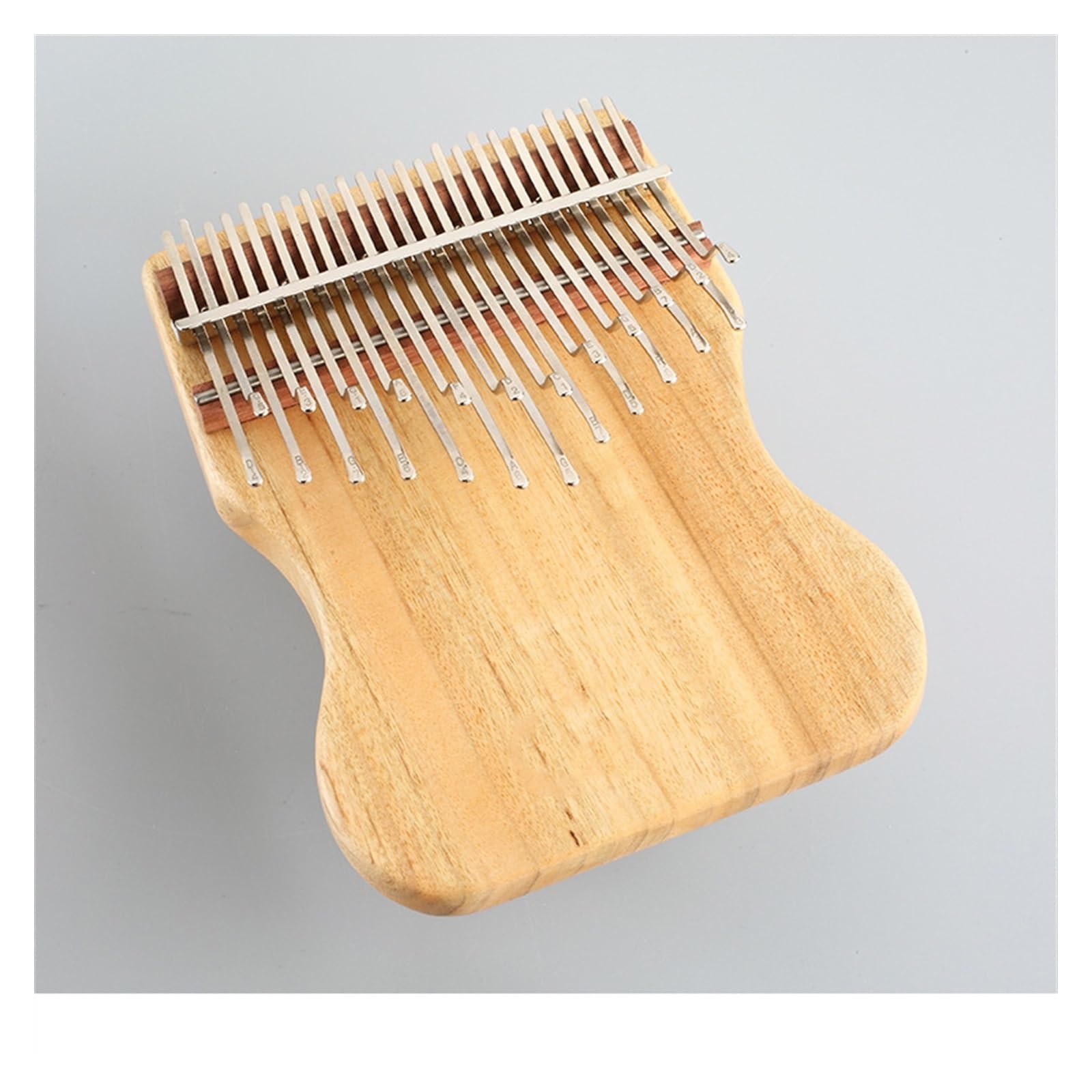 Kalimba Deskowy kłoda drewna kamforowego w kolorze 24-tonowego fortepianu kciukowego Kalimba przenośny instrument muzyczny dla początkujących