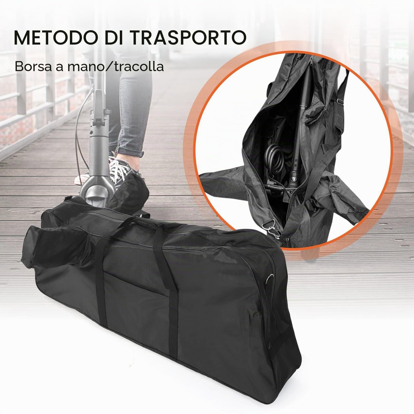 Borsa di Stoccaggio Impermeabile per Borsa Scooter per Max G30/G30D Scooter Elettrico Pieghevole Parti Borsa