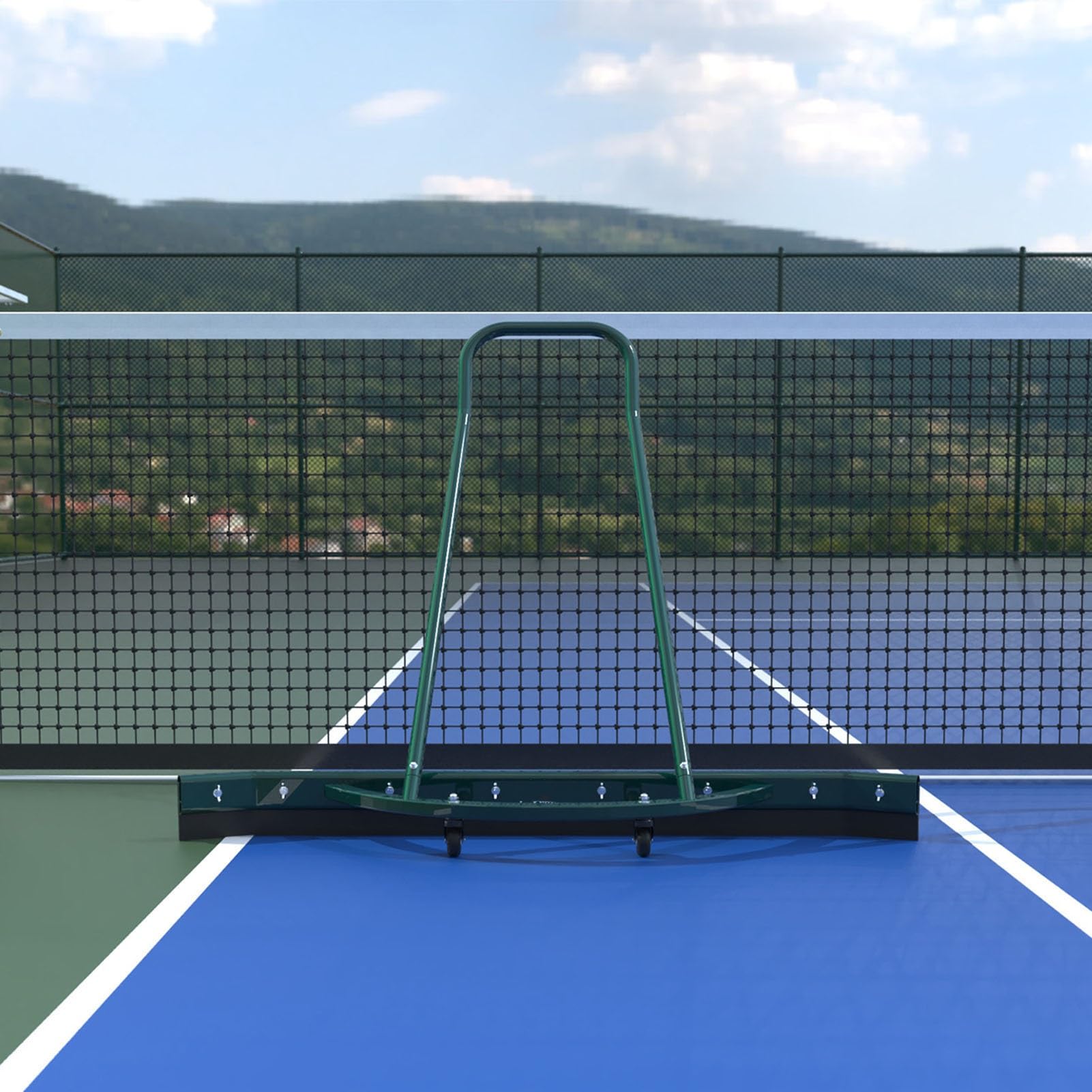 Rasqueta de suelo resistente, grado comercial para canchas de tenis y baloncesto, escobilla profesional para eliminación de agua