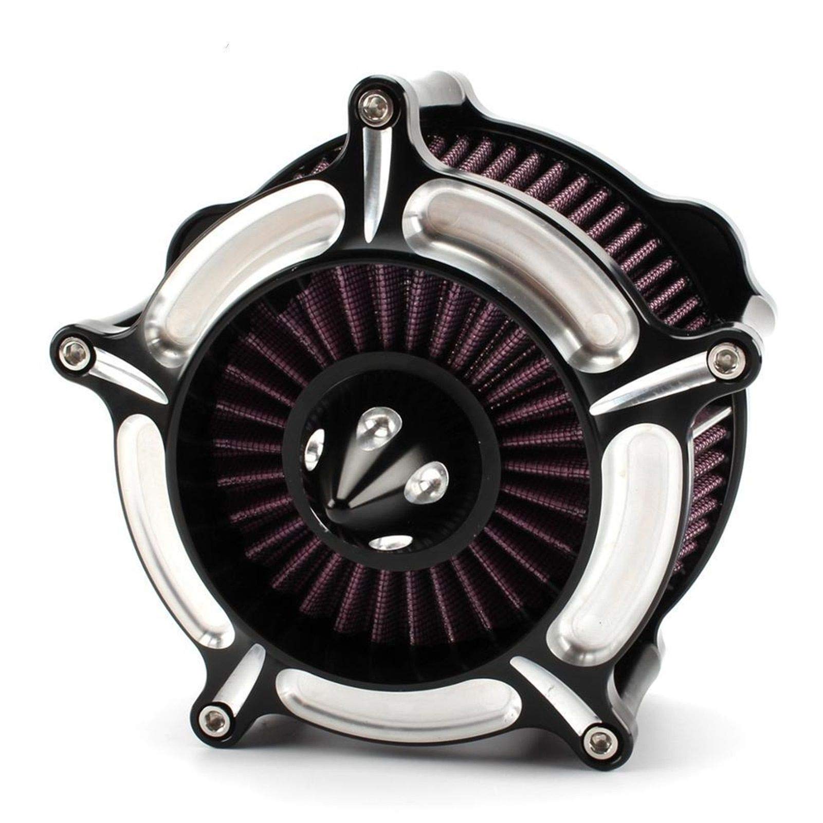 Filtr powietrza motocykla kontrastowy krój turbinowy filtr wlotowy, dla Harley, Sportster XL883 1200 1991-2019 Filtre A Air Moto