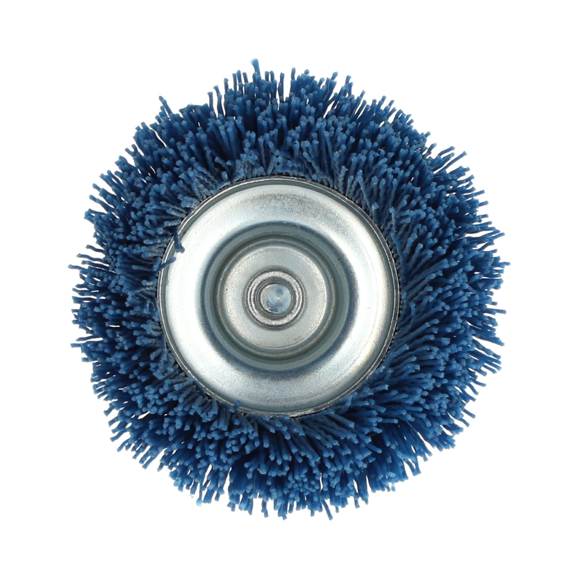 Brosse Perceuse Tige Hexagonale Ø25mm Fil Acier Ondulé - Brosse Décapage Moyen