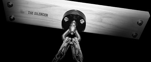 Bolsa para golpear pesada (para boxear) con montaje para colgar " El Silenciador "