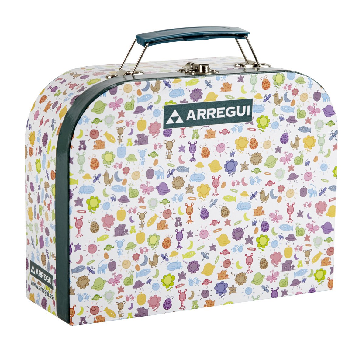 ARREGUI A-​1044210 Kit de Seguridad Infantil, Maletín de Seguridad para Bebes, Protector de Esquinas, Cerraduras de Seguridad, Protección de Socket, Tope de Puertas, 32 Piezas