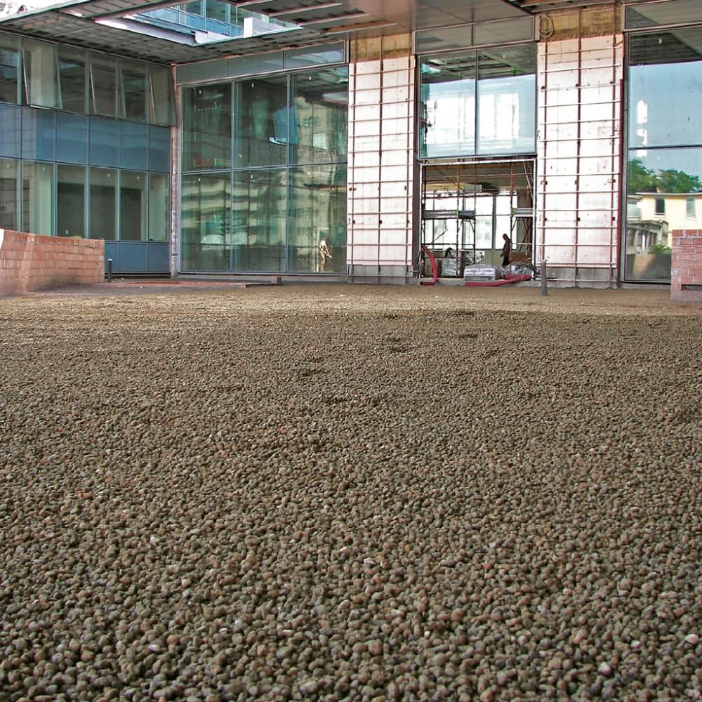 FORTUNATO Argilla Espansa per Edilizia, Isolante Termoacustico, Granulometria 8-20 mm, 50 L, Materiale Naturale Riciclabile