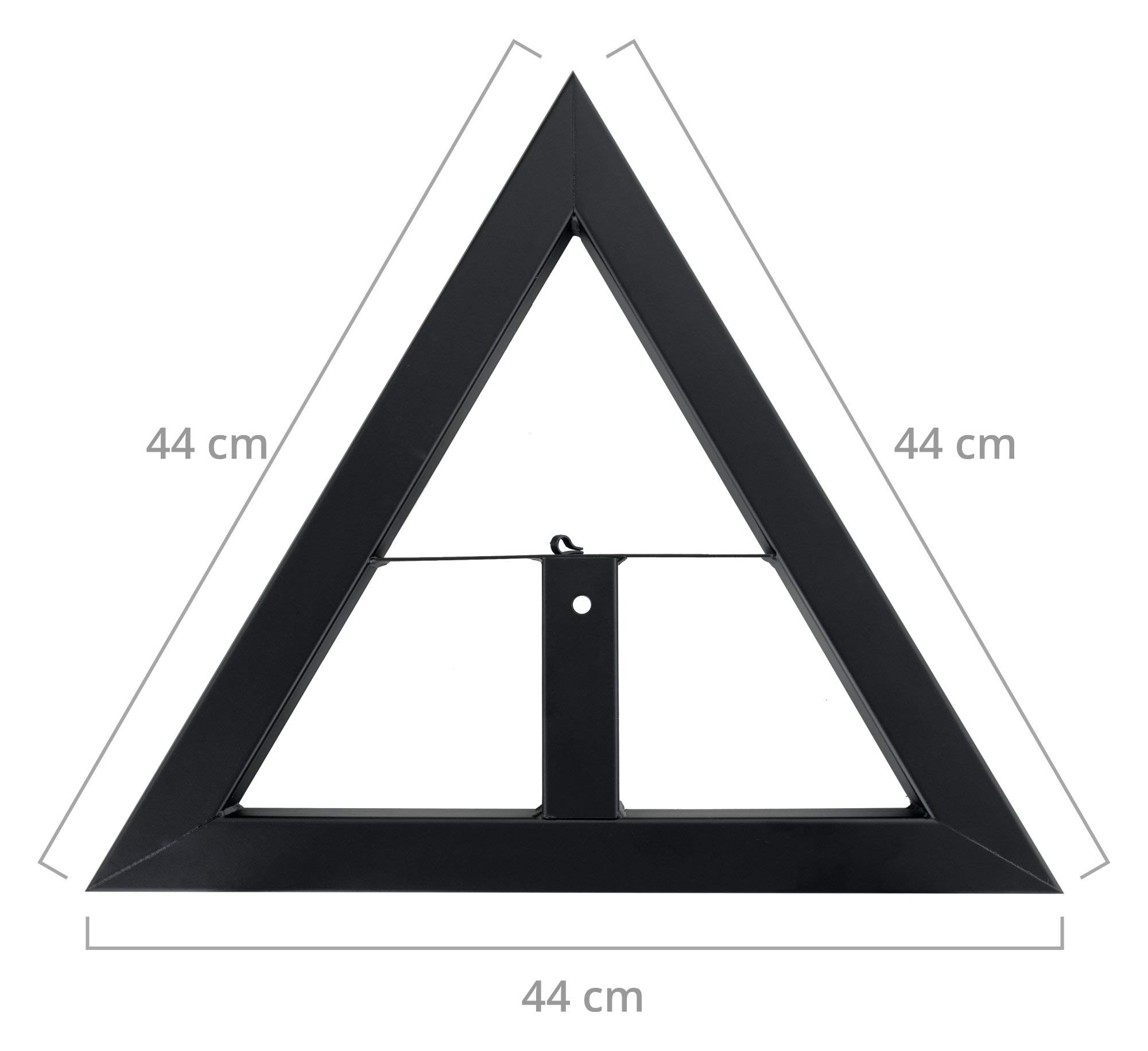 Pronomic SLS-10 2x Supporto per casse Studio Monitor- Altezza regolabile da 80 cm a 130 cm, base triangolare, piedini in gomma, piedini a spillo, acciaio, piastra di supporto con strisce gomma - Nera