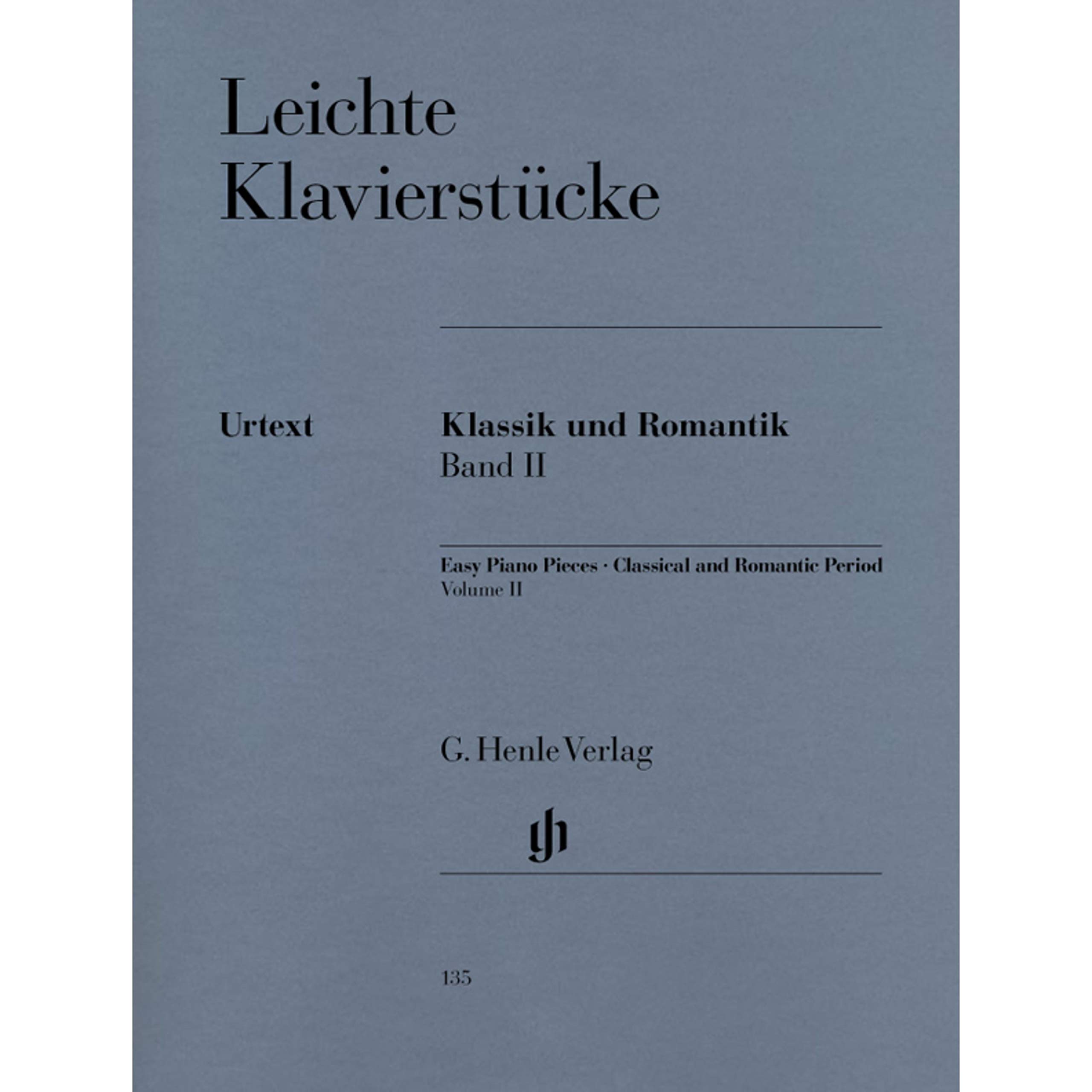 Classical and Romantic Eras Vol. 2 - piano - (HN 135): Instrumentation: Piano solo
