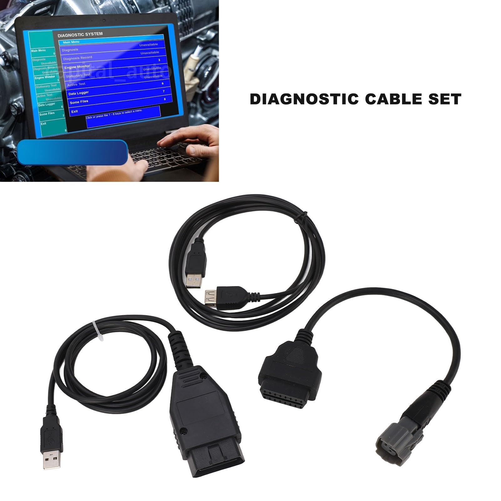 Diagnostyczny kabel testowy kabel adapter diagnostyczny do wszystkich modeli zaburtowych Hpdi kompatybilny odczyt silnika rekordy diagnostyczne Marine 225 Efi 4-suwowy