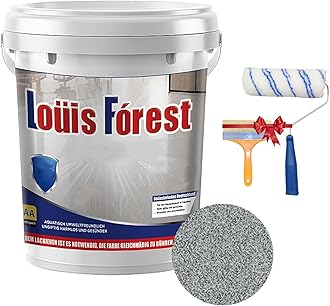 Epoxy Colored Sand Floor Paint, High Gloss Marble Effect Epoxy Floor Coating, Suitable For Both Interior And Exterior, Wear-Resistant And Anti Slip Paint (Dark Gray)