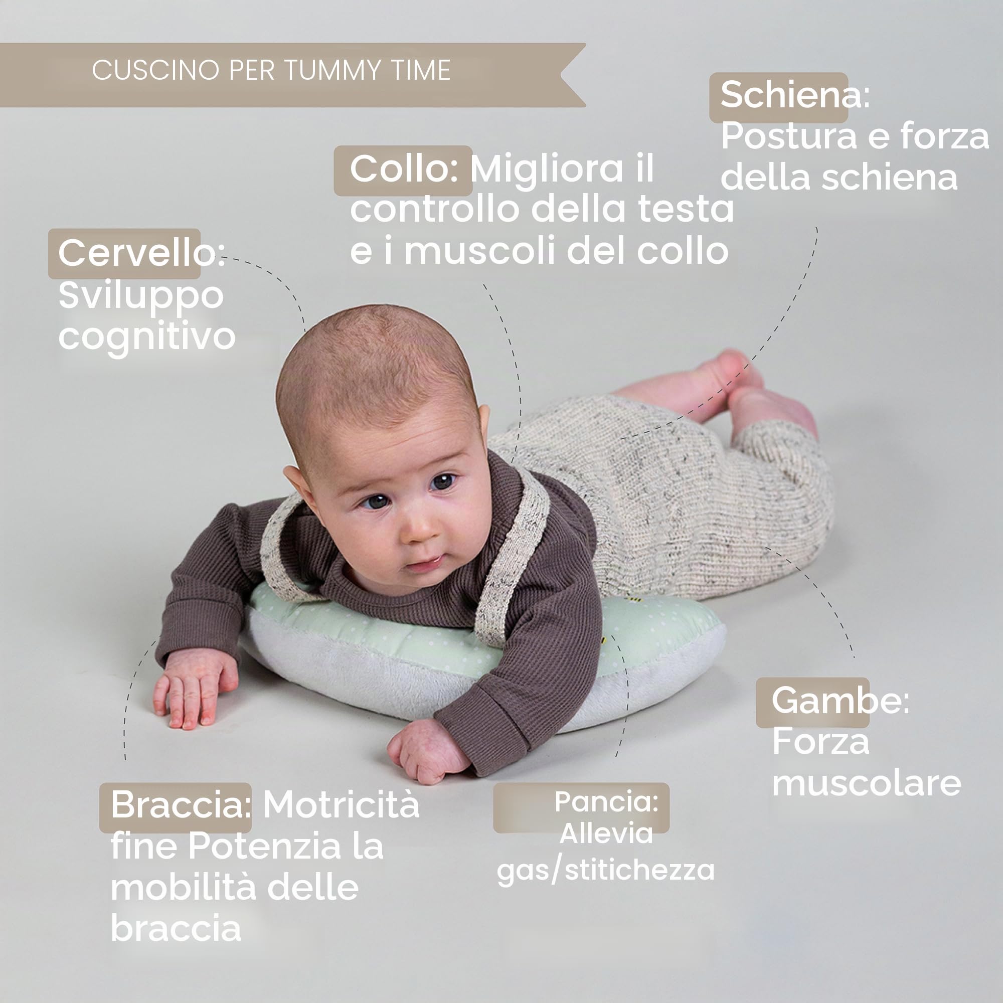 Taf Toys - 13435 - Cofanetto Tummy-Time