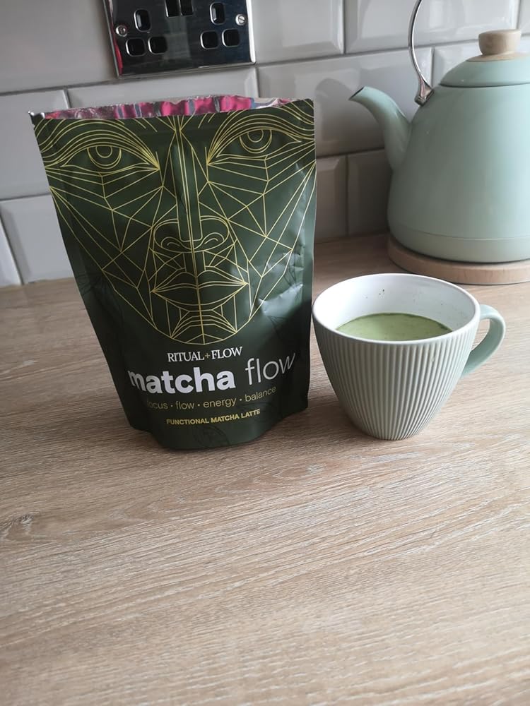 Matcha Flow Functional Latte