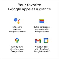 Vista 4 de Google Pixel Watch 1ª generación (modelo anterior) – Reloj inteligente Android con seguimiento de actividad Fitbit – Reloj de seguimiento