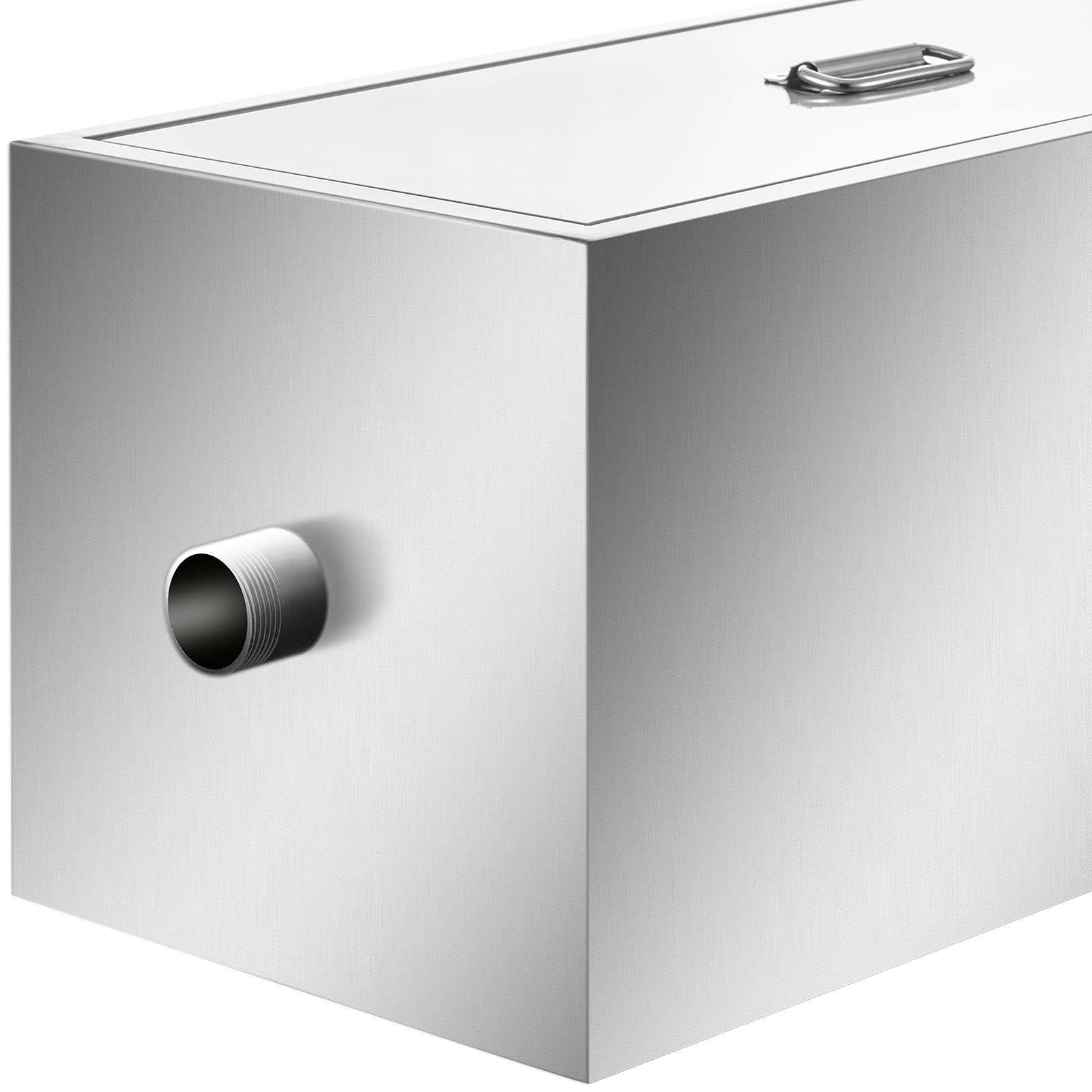 VEVOR Commercial Grease Interceptor, 13GPM Commercial Grease Trap, 25LB