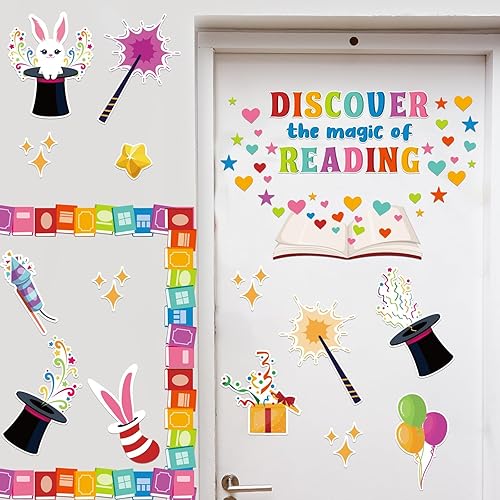 Vista 159 de Juego de decoración de invierno "Snow in Love with Jesus" (La nieve está enamorada de Jesús), con fondo, recortes y bordes de nieve para aula