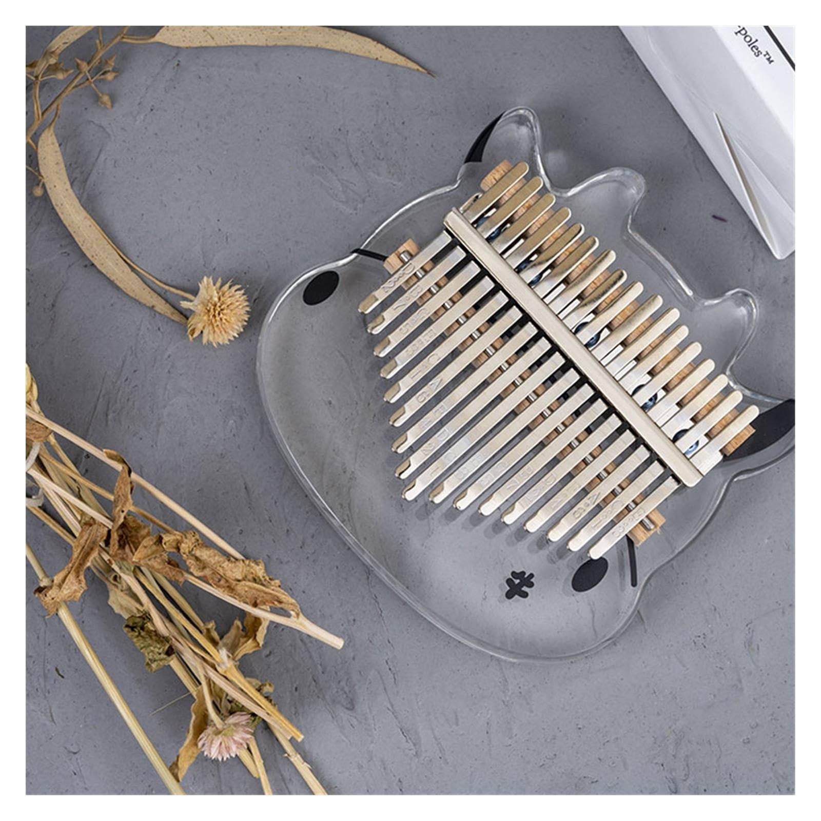 Kalimba portatile Kalimba Pianoforte Dita 17 Note